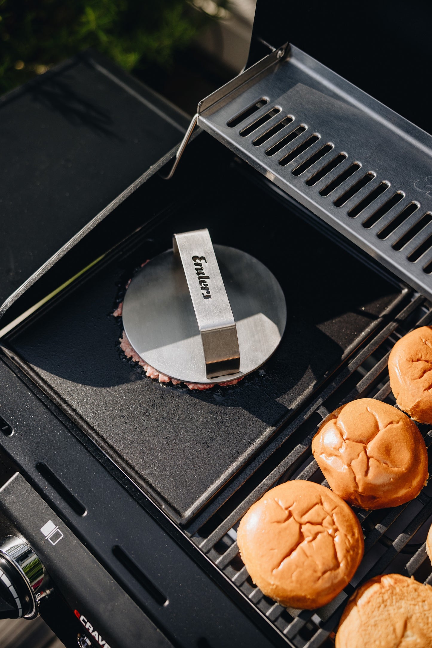 Enders Smashed Burgerpresse aus Edelstahl