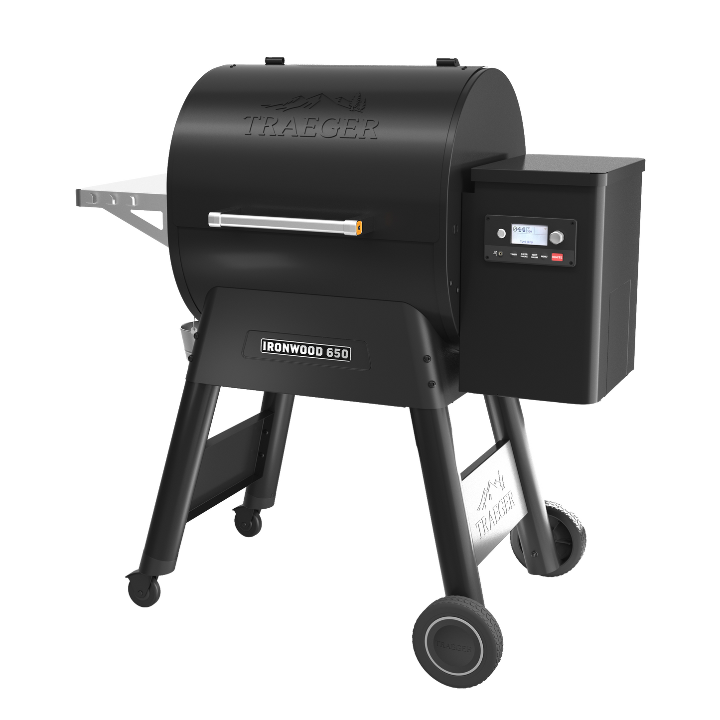 Traeger IRONWOOD 650 - SCHWARZ & Cleancraft Aschesauger