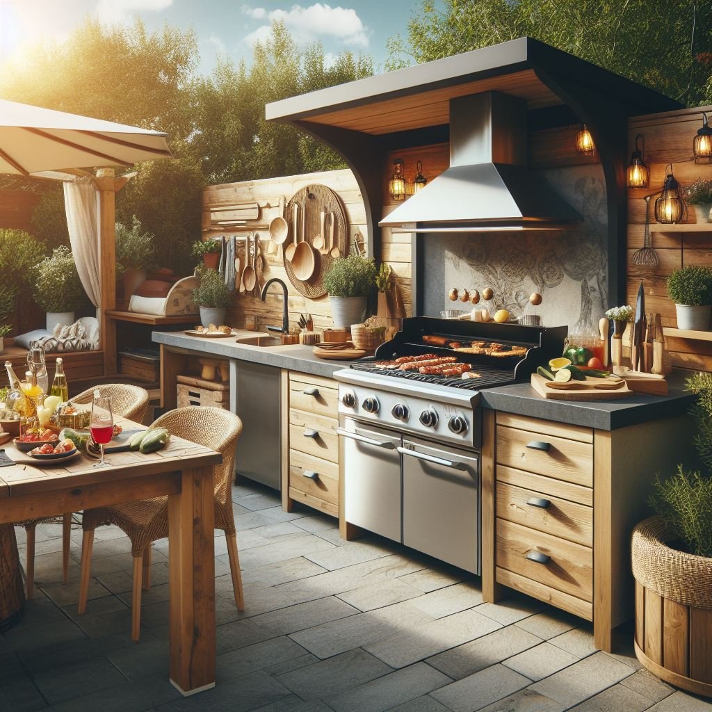 Genussvolles Kochen im Freien: Die Faszination von Outdoor-Küchen - The Barbecue Park