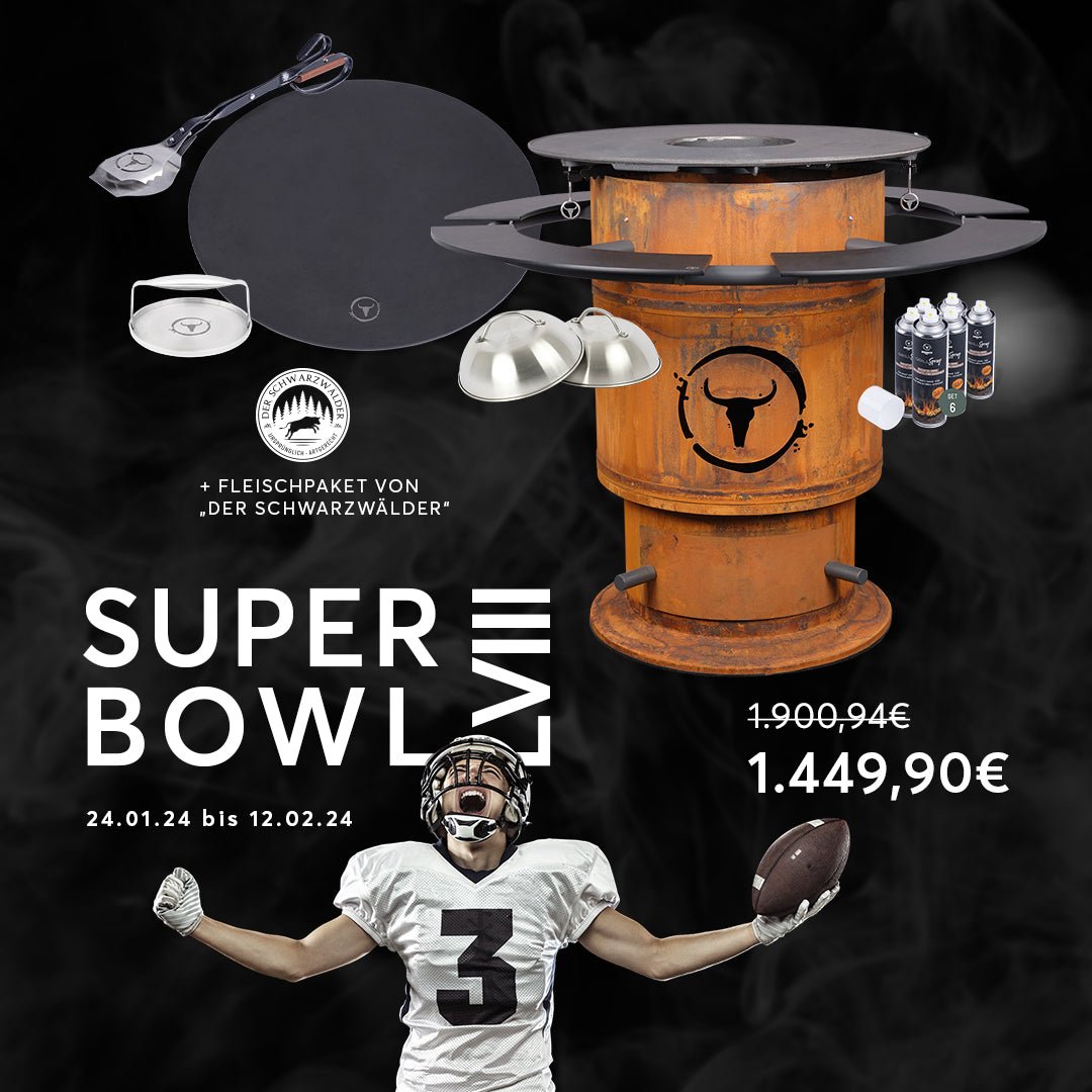 PASSEND ZUM SUPERBOWL - EIN SUPER ANGEBOT! - The Barbecue Park