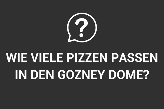 Wie viele Pizzen passen in den Gozney Dome? - The Barbecue Park