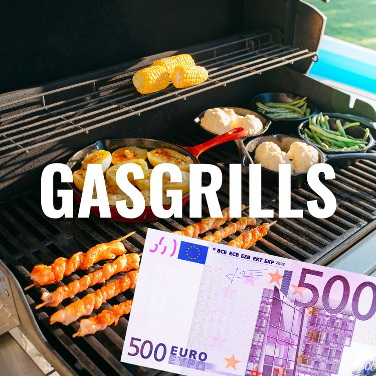 GASGRILLS BIS 500€