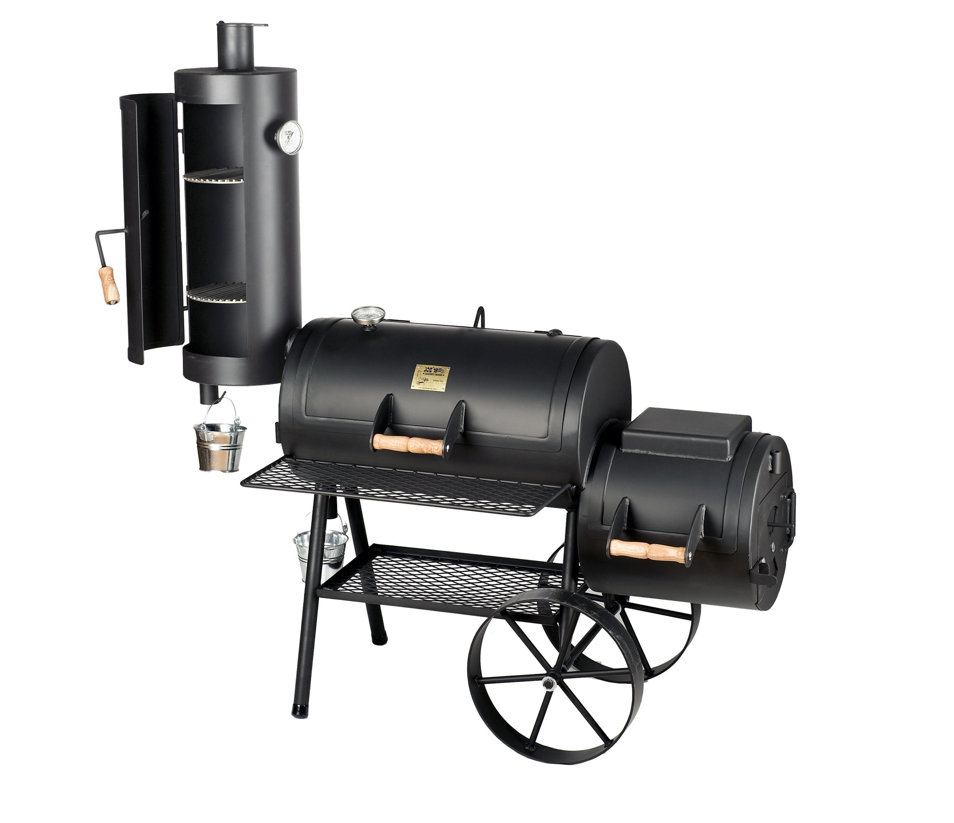 JOE´s Barbeque Smoker JOE´s 16" Special - mit Kochplatte, Front- und Bodenablage the-barbecue-park