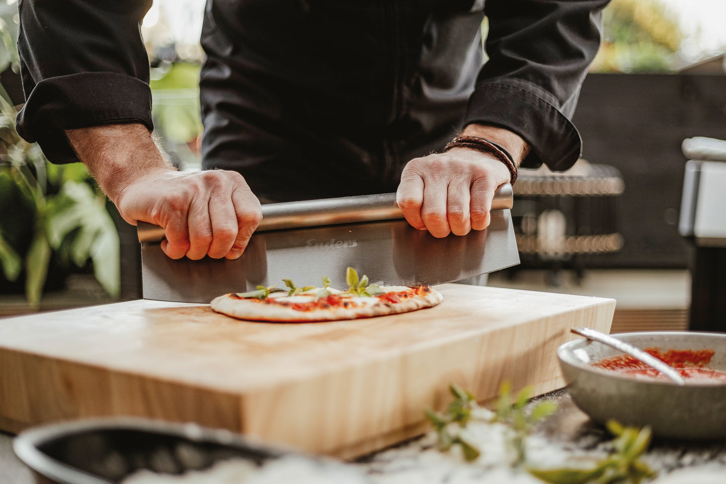 Enders Pizzaschneider aus Edelstahl