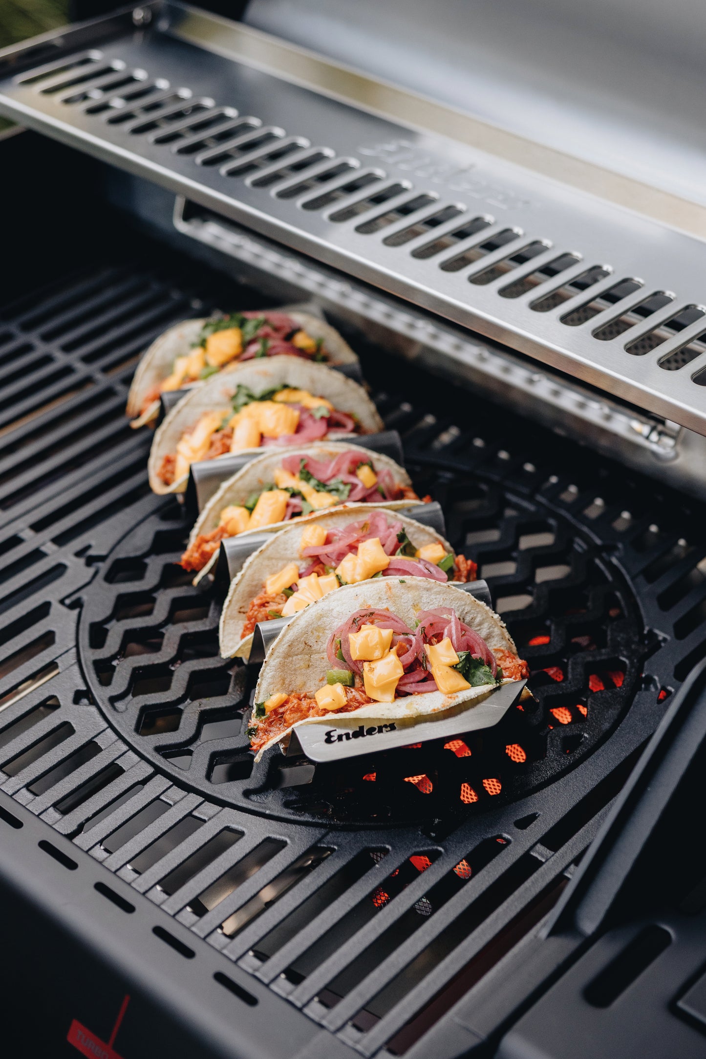 Enders Taco-Halter aus Edelstahl