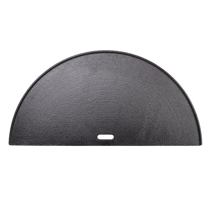 Kamado Joe Half Moon Cast Iron Reversible Griddle - Big Joe ®