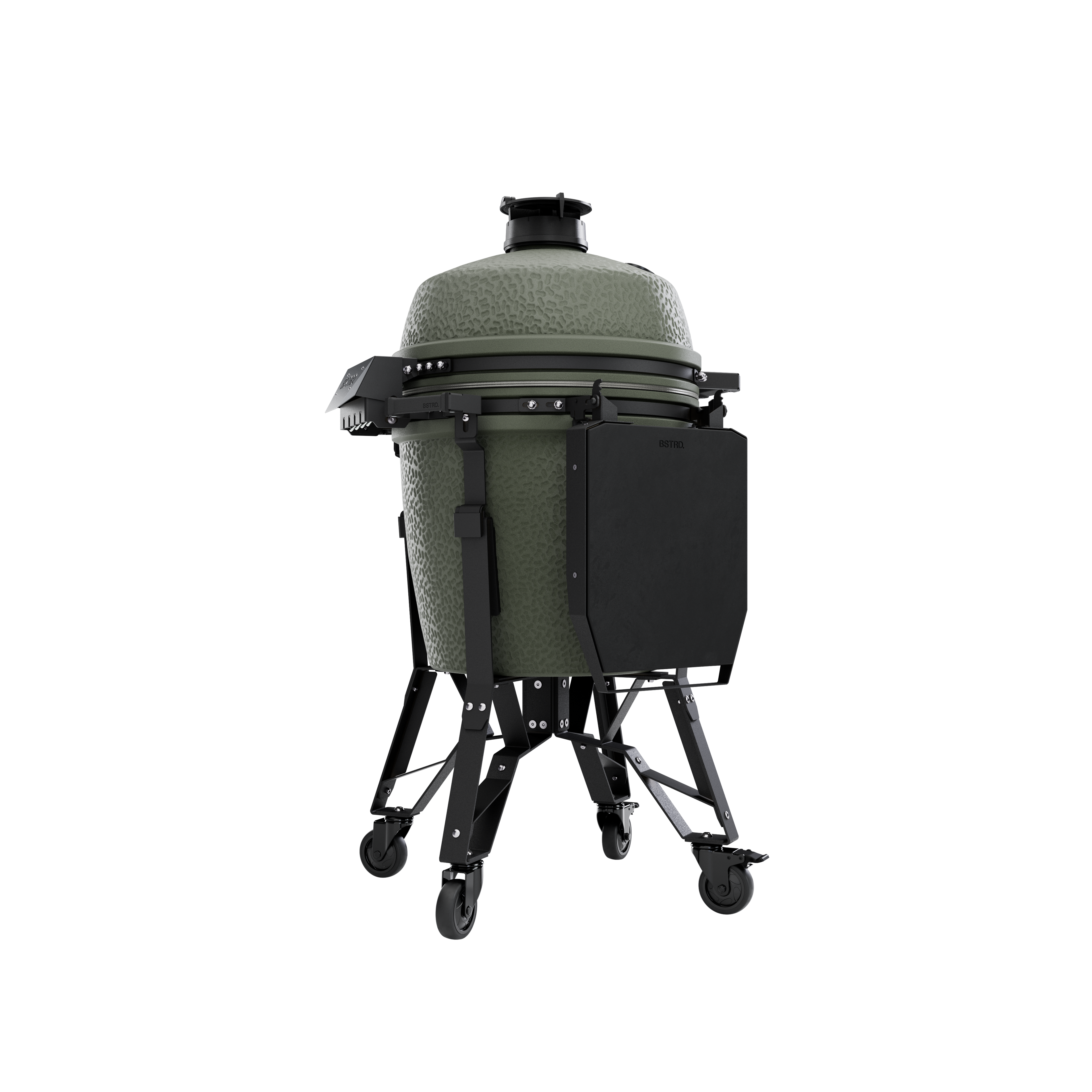 BSTRD. Pro Large Complete Keramikgrill - Alpine Green inkl. One Minute Lighter & 1 Sack Holzkohle