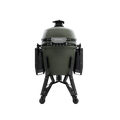 BSTRD. Pro Large Complete Keramikgrill - Alpine Green inkl. One Minute Lighter & 1 Sack Holzkohle