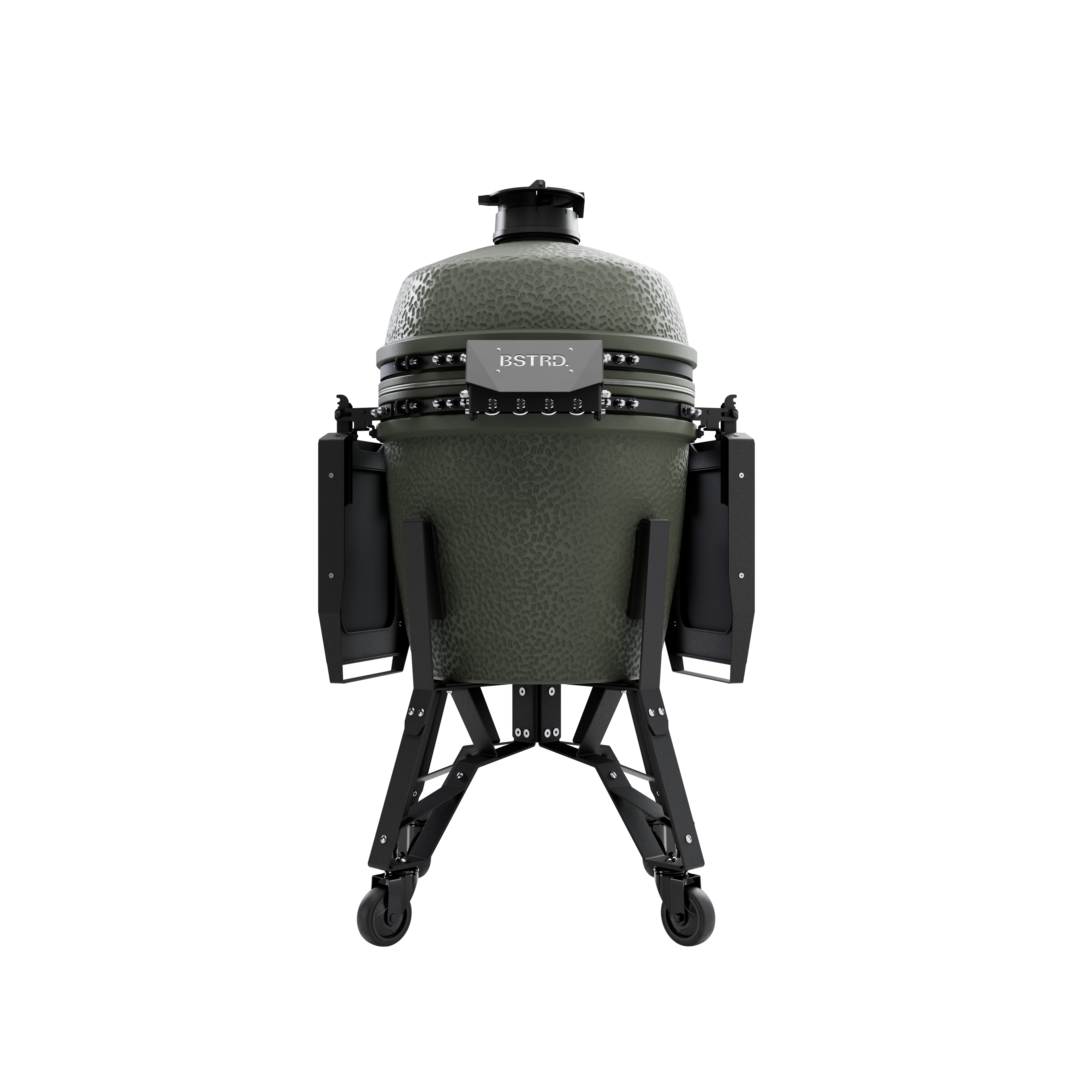 BSTRD. Pro Large Complete Keramikgrill - Alpine Green inkl. One Minute Lighter & 1 Sack Holzkohle