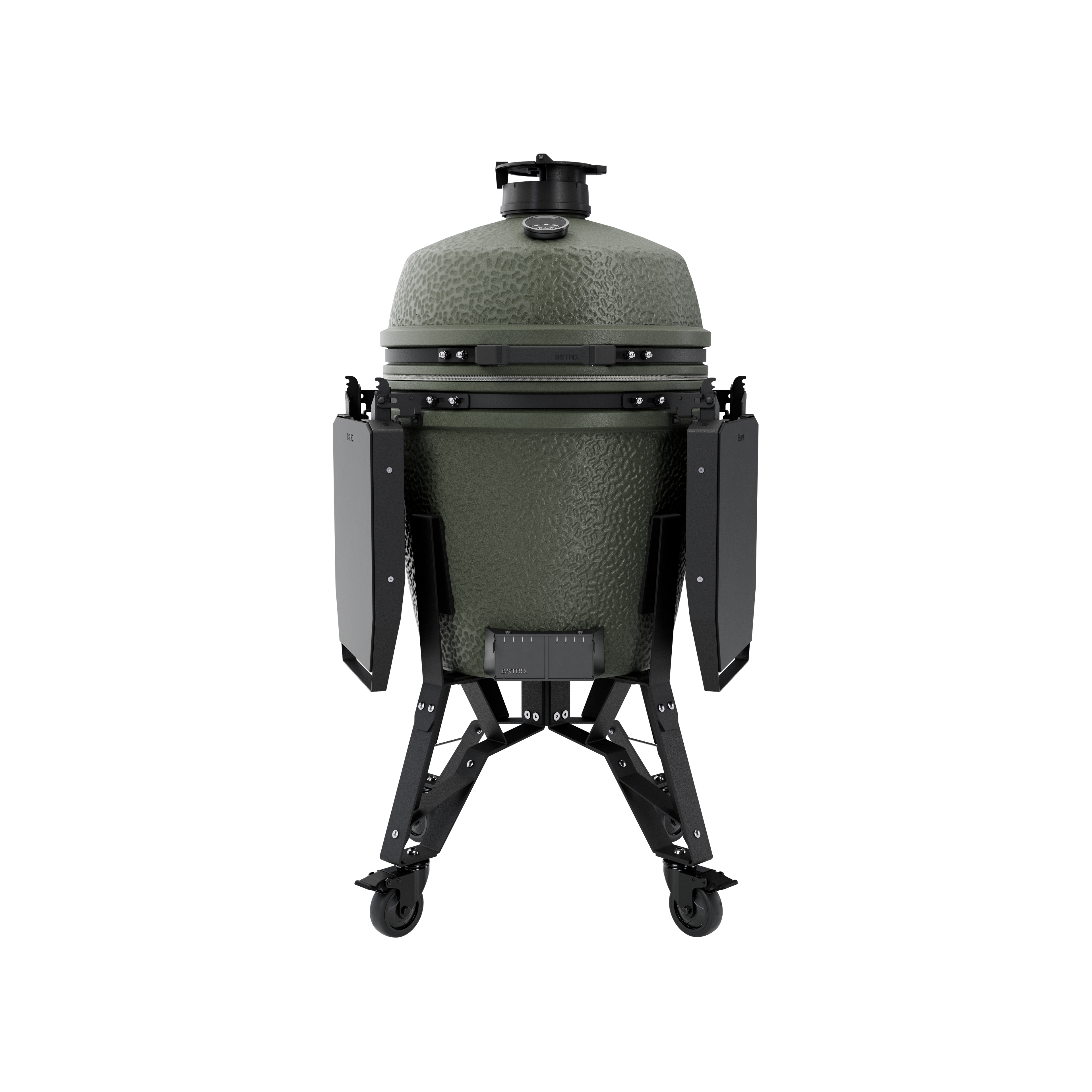 BSTRD. Pro Large Complete Keramikgrill - Alpine Green inkl. One Minute Lighter & 1 Sack Holzkohle
