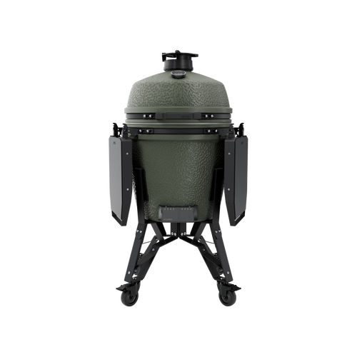 BSTRD. Pro Large Complete Keramikgrill - Alpine Green inkl. One Minute Lighter & 1 Sack Holzkohle