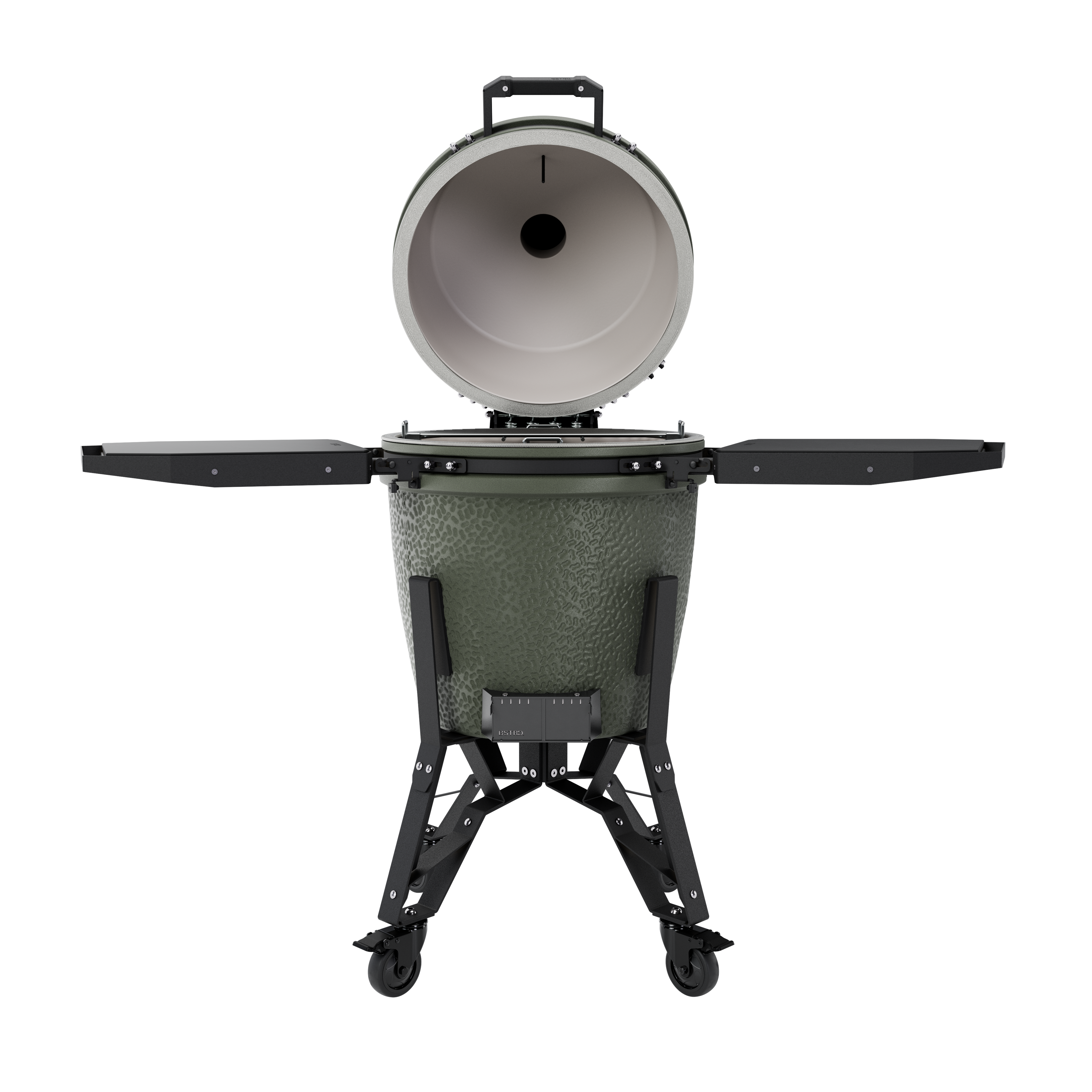 BSTRD. Pro Large Complete Keramikgrill - Alpine Green inkl. One Minute Lighter & 1 Sack Holzkohle