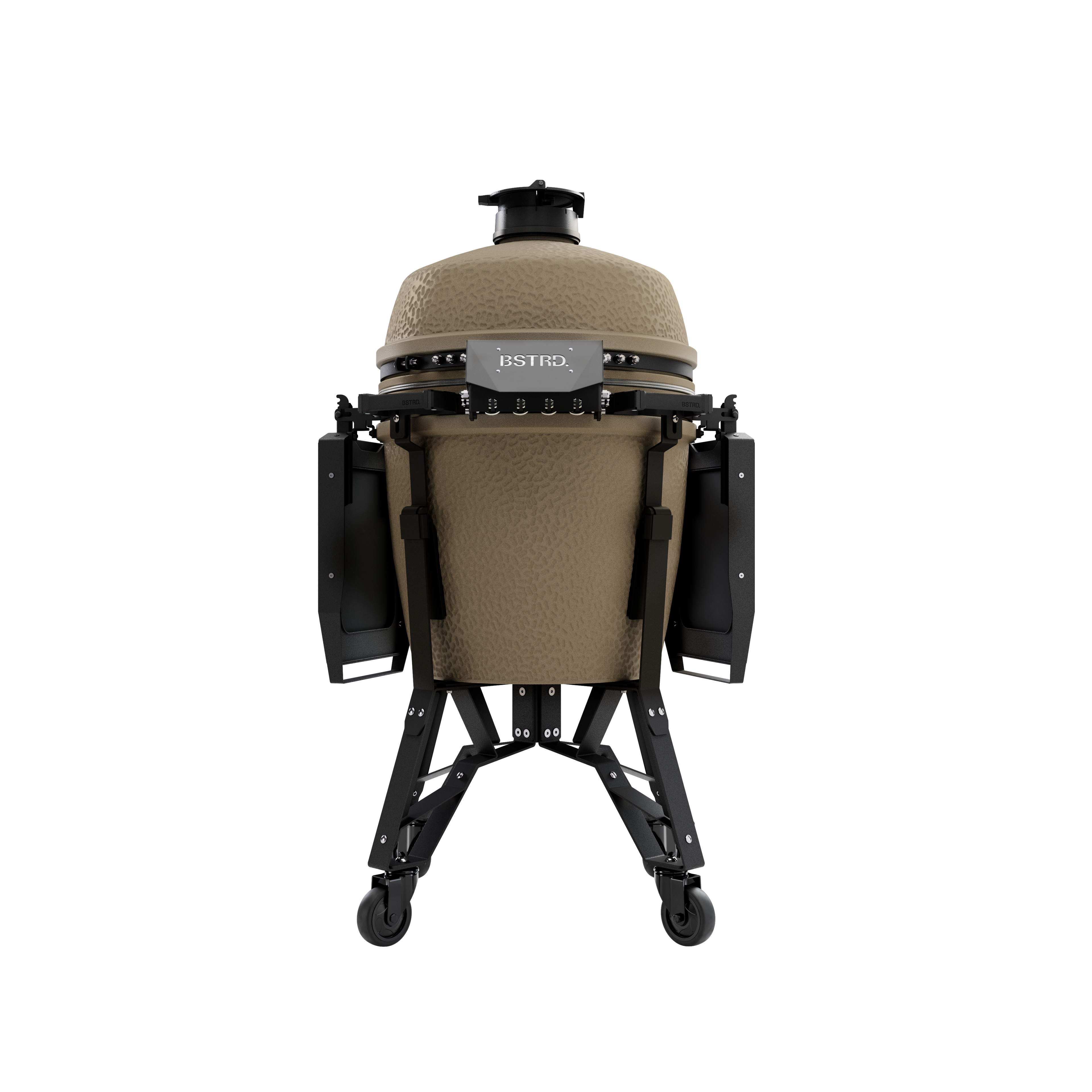 BSTRD. Pro Large Complete Keramikgrill - Desert Sand inkl. One Minute Lighter & 1 Sack Holzkohle