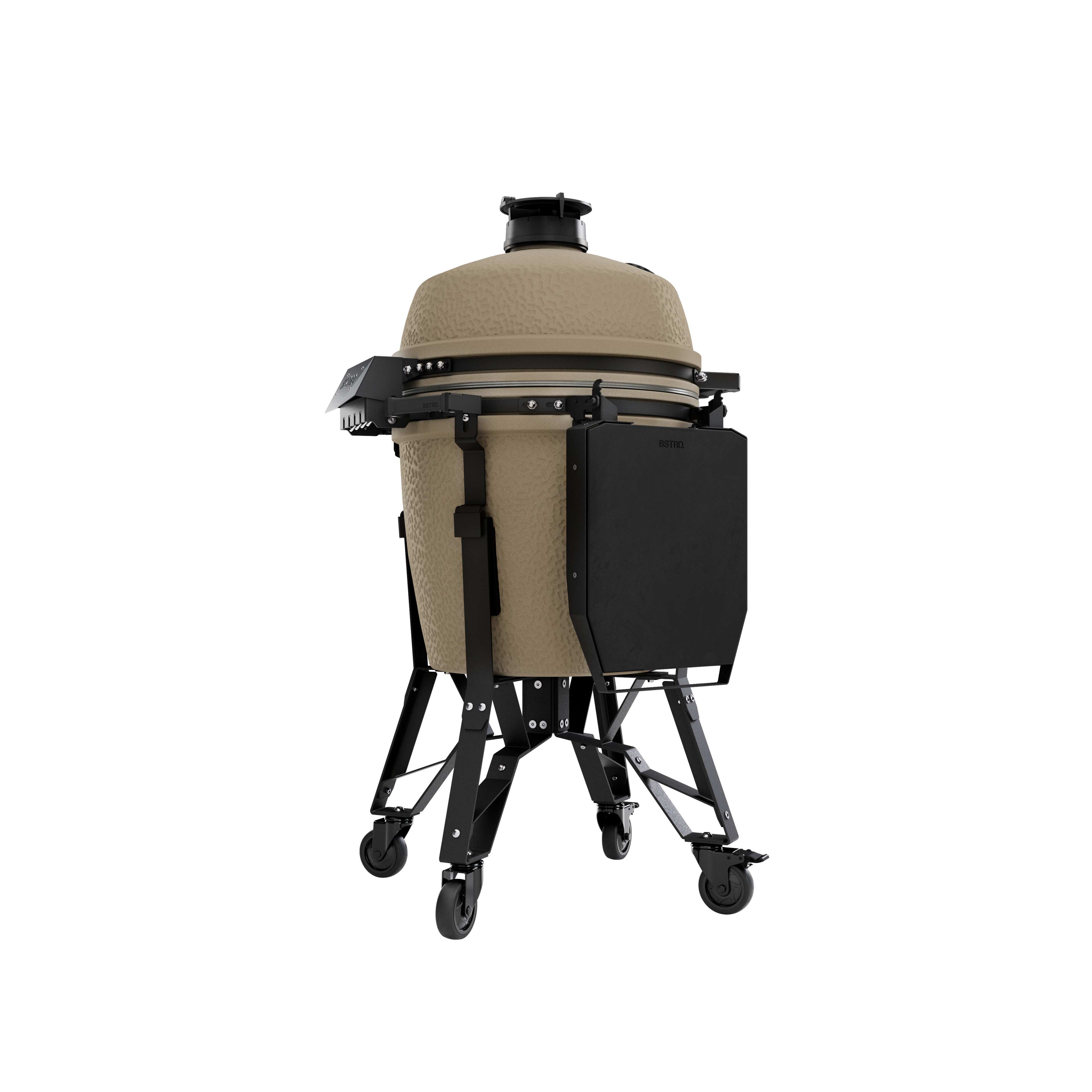 BSTRD. Pro Large Complete Keramikgrill - Desert Sand inkl. One Minute Lighter & 1 Sack Holzkohle