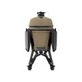 BSTRD. Pro Large Complete Keramikgrill - Desert Sand inkl. One Minute Lighter & 1 Sack Holzkohle