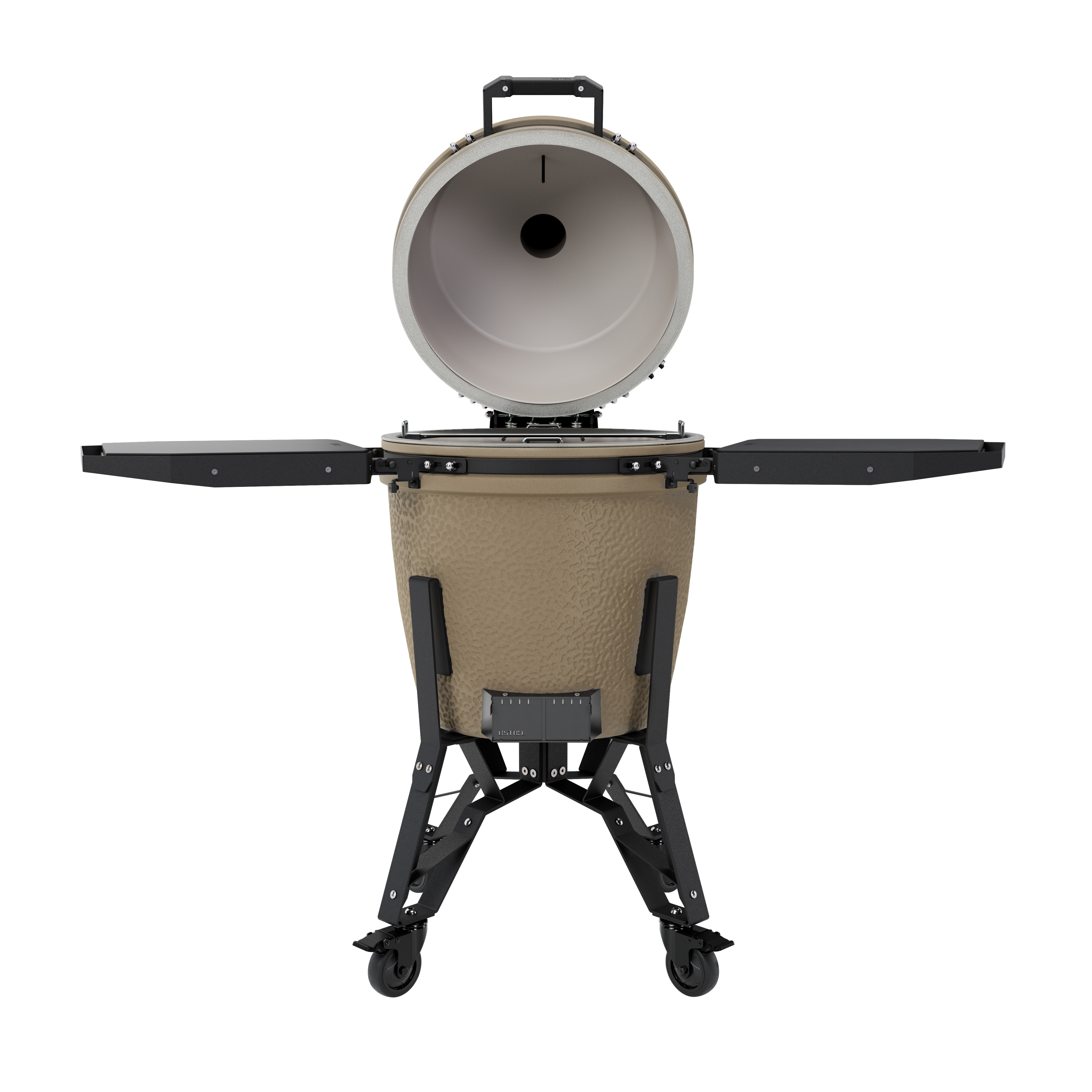 BSTRD. Pro Large Complete Keramikgrill - Desert Sand inkl. One Minute Lighter & 1 Sack Holzkohle