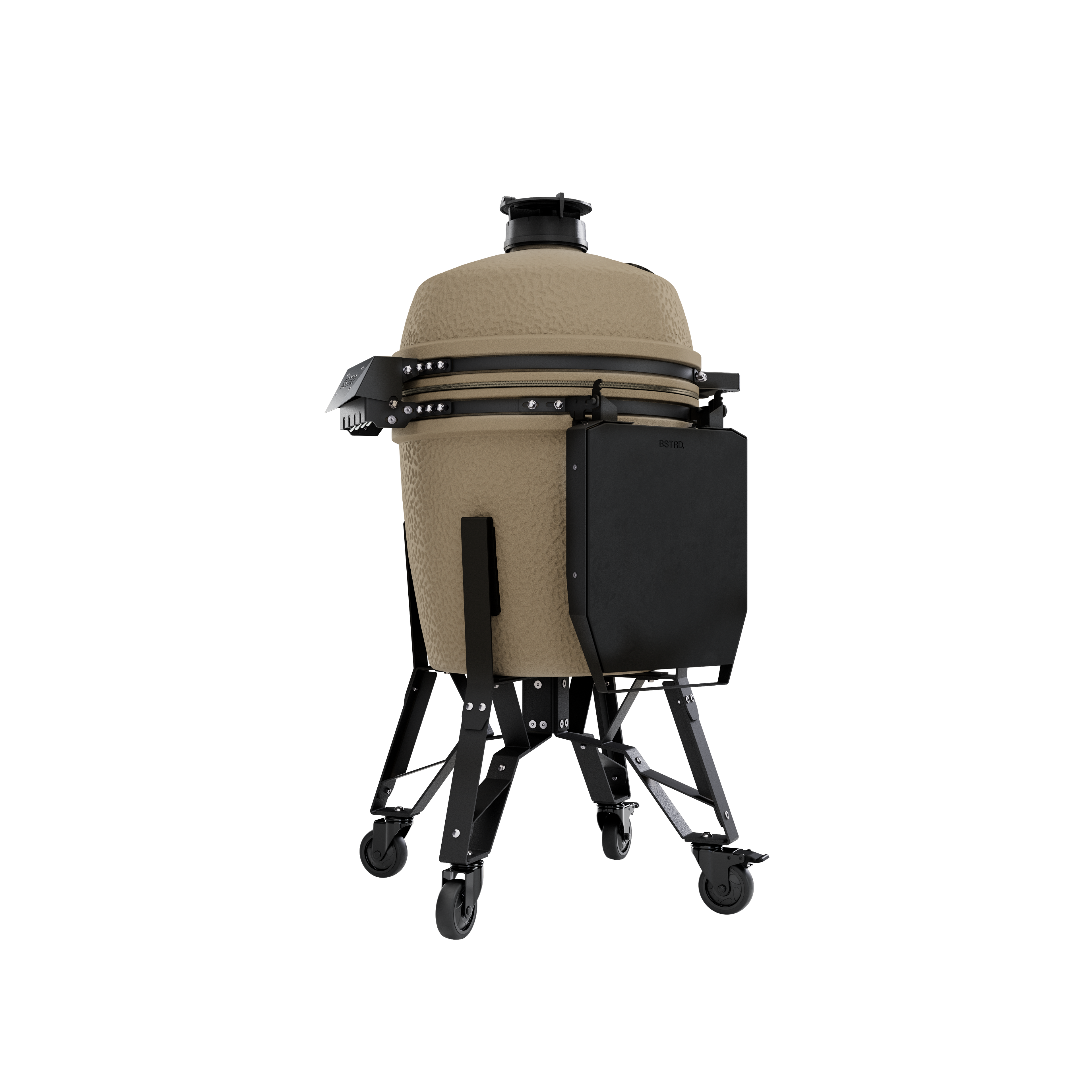 BSTRD. Pro Large Complete Keramikgrill - Desert Sand inkl. One Minute Lighter & 1 Sack Holzkohle