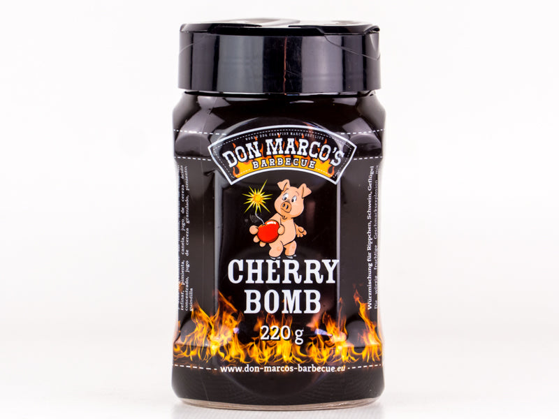 Don Marco's Cherry Bomb - spicy and fruity with cherry, cinnamon and chili