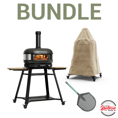 Gozney Dome off Black (Gen 2) Bundle inkl. Stand, Abdeckhaube & Pro Pizzaheber