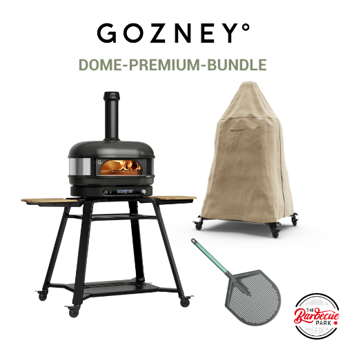 Gozney Dome off Black (Gen 2) Bundle inkl. Stand, Abdeckhaube & Pro Pizzaheber