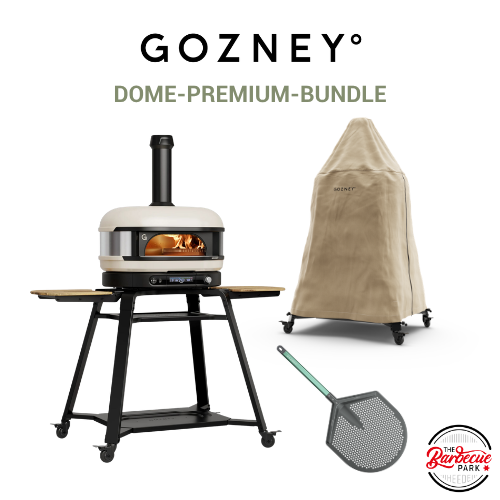 Gozney Dome Creme (Gen 2) Bundle inkl. Stand, Abdeckhaube & Pro Pizzaheber