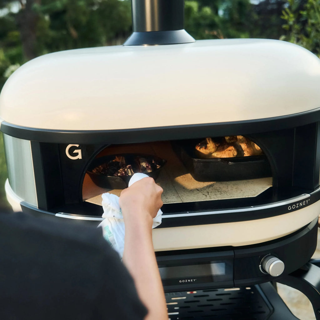 GOZNEY Dome (Gen 2) - Pizzaofen Bone inkl. Abdeckhaube