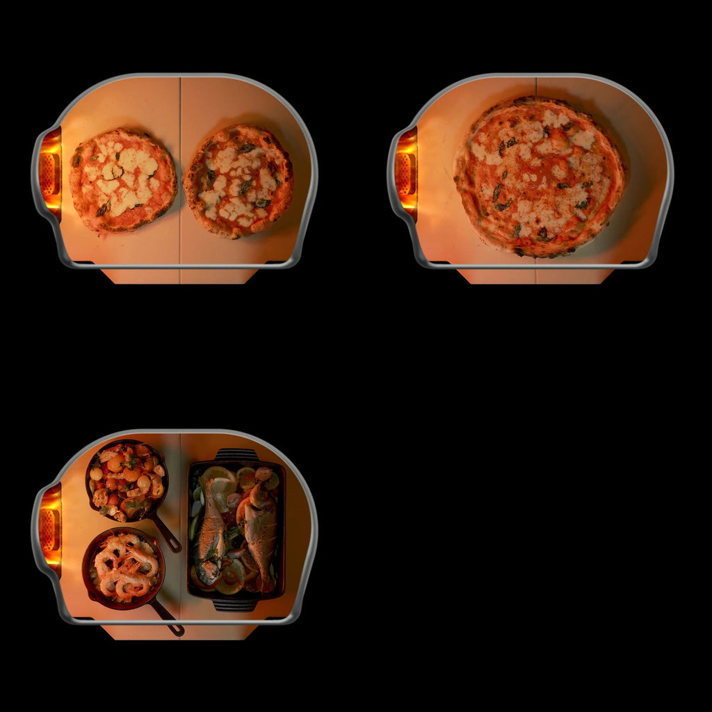 GOZNEY Dome (Gen 2) - Pizzaofen off Black inkl. Abdeckhaube
