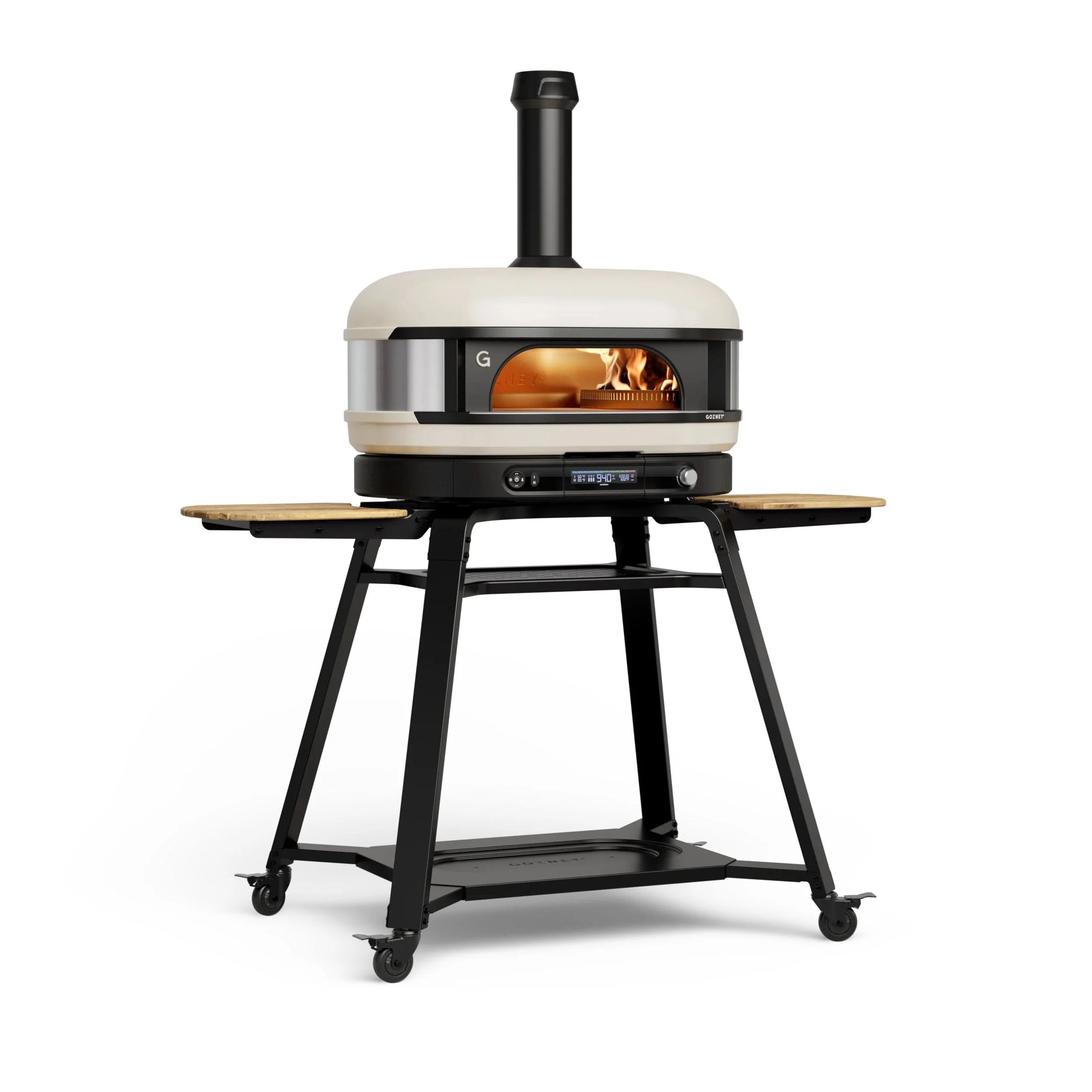 GOZNEY Dome XL (Gen 2) - Pizzaofen Bone inkl. Abdeckhaube