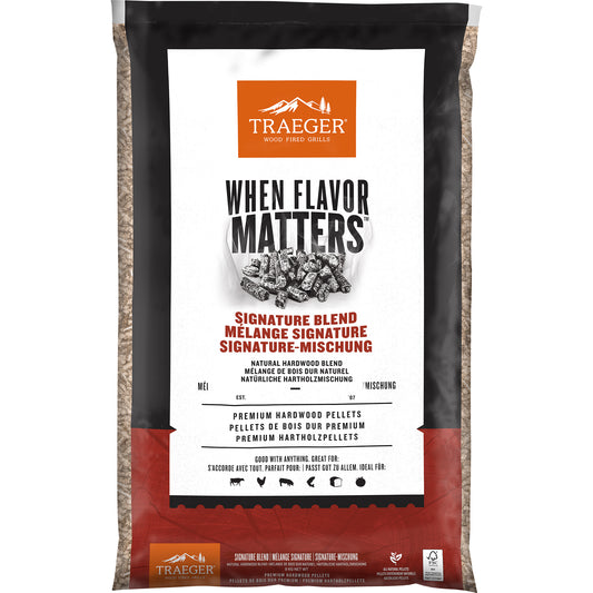 Traeger PELLETS SIGNATURE BLEND