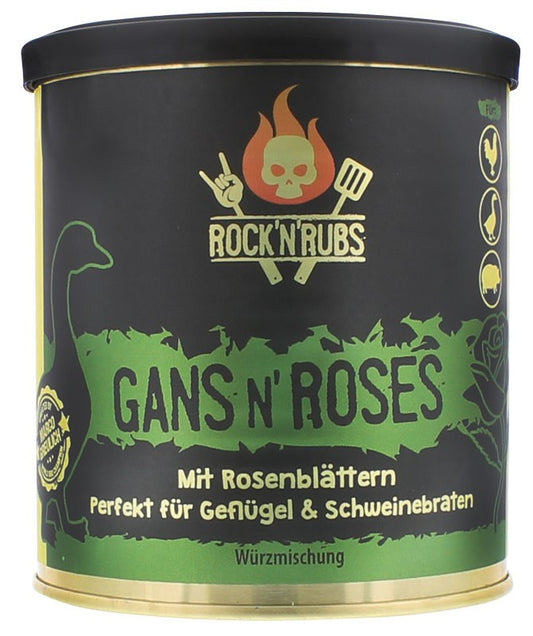 Rock'n'Rubs Gans N Roses, 140g MHD - 11.01.2025