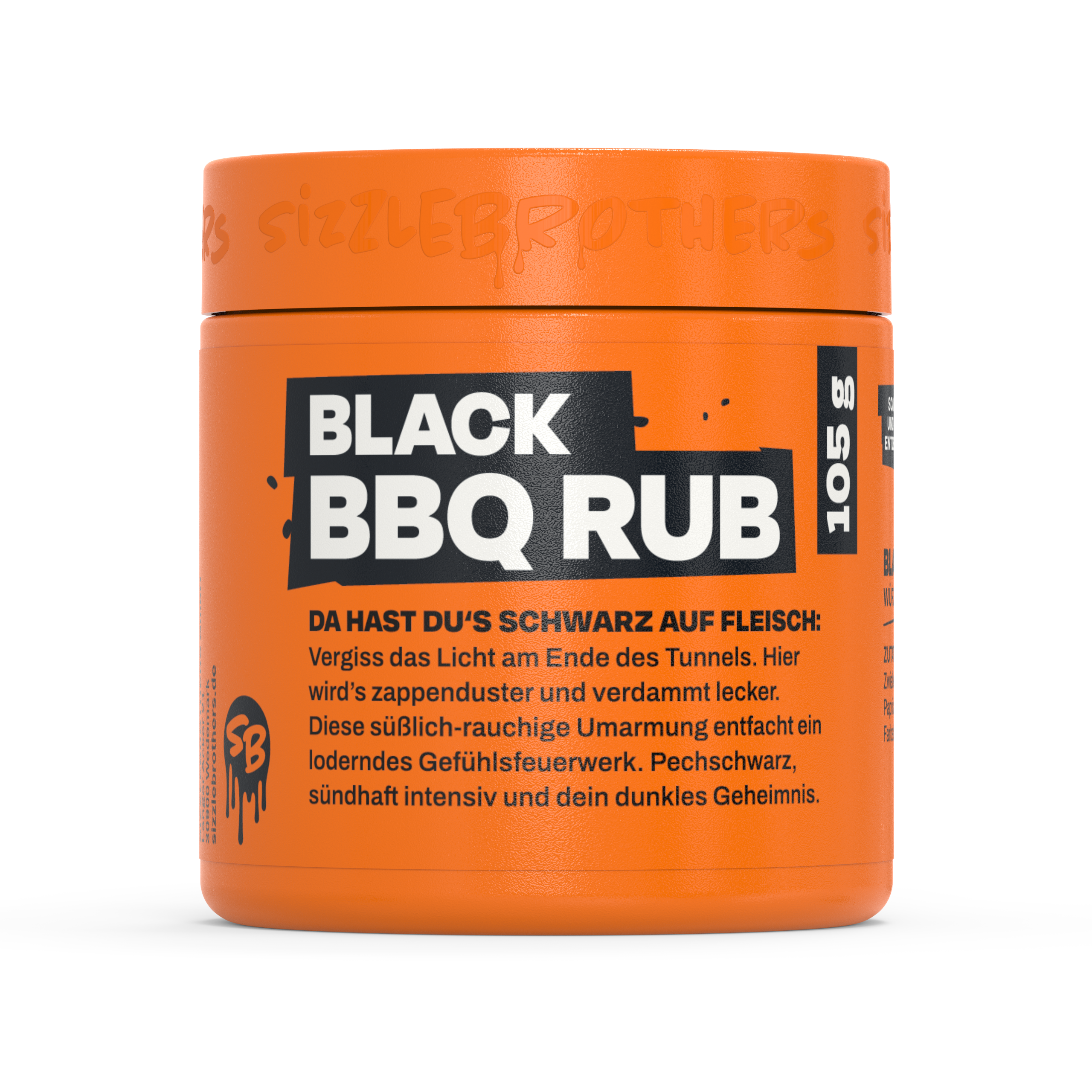SIZZLEBROTHERS Black Rub – 120 g