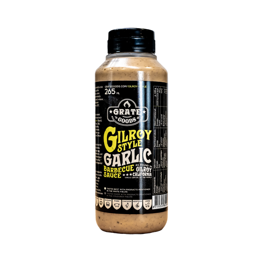 Grate Goods Gilroy Style Garlic Barbecue Sauce, 265ml