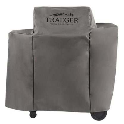 Traeger IRONWOOD 650 Bundle inkl, Abdeckhaube, Frontablage & 9kg Pellets