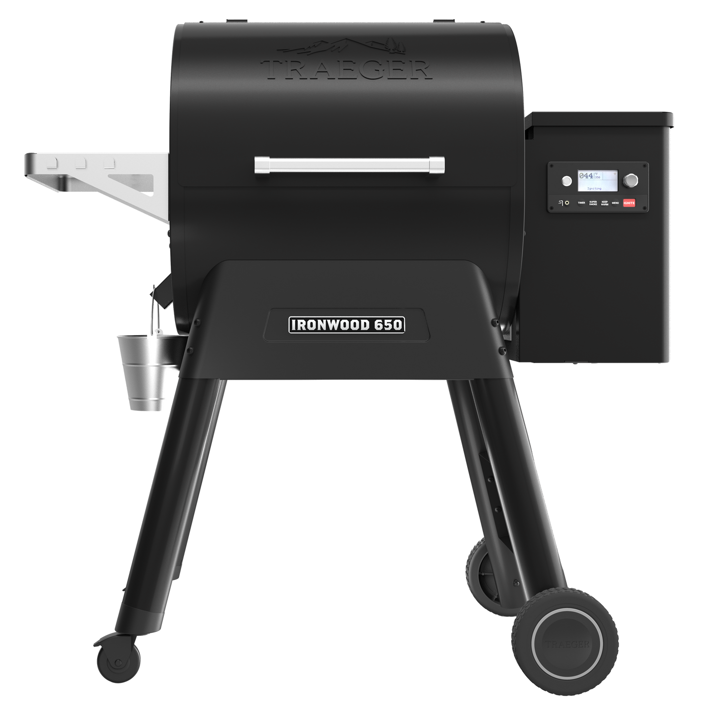Traeger IRONWOOD 650 - SCHWARZ & Cleancraft Aschesauger