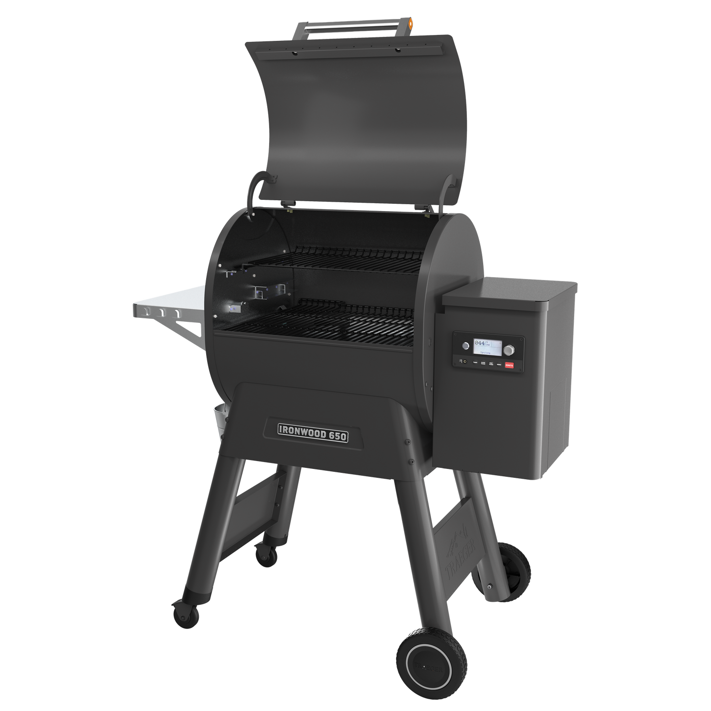 Traeger IRONWOOD 650 - SCHWARZ & Cleancraft Aschesauger