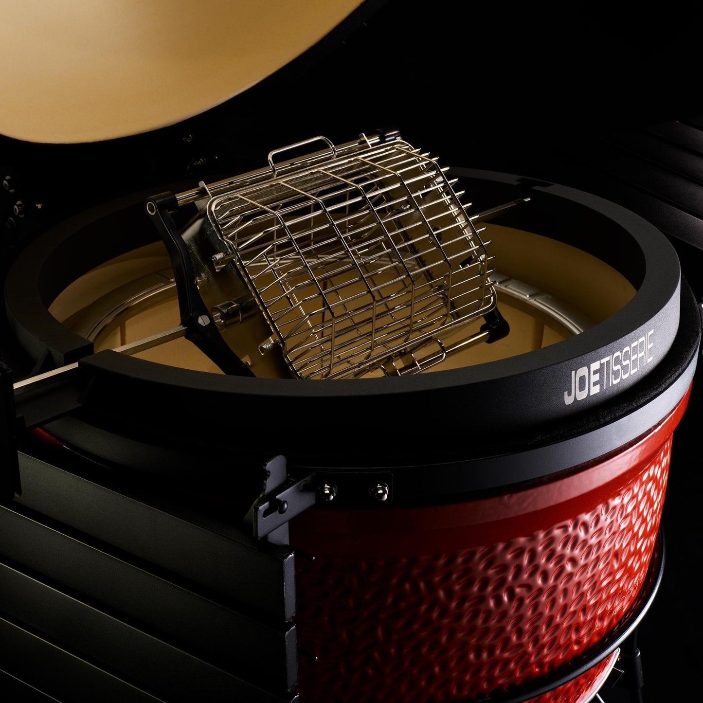 Kamado Joe Tumbler and Flat JoeTisserie Basket Kit - Big Joe and Classic Joe