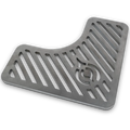 Grillrost L-Form f. Rauchabzug
