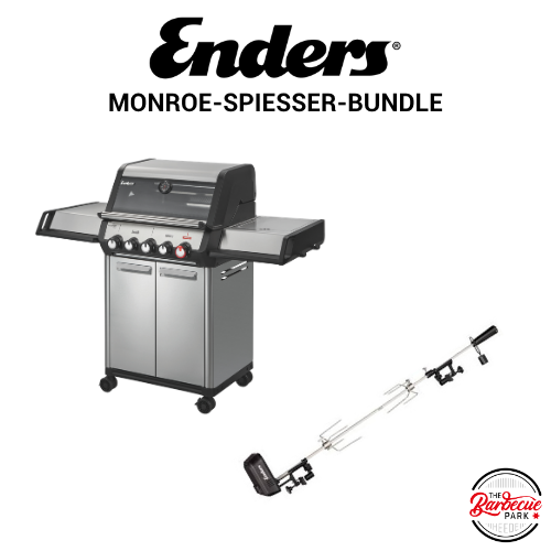 Enders Monroe Spießer Bundle – Monroe Pro 3 SIKR TURBO inkl. Grillspieß Pro (89,90 € Ersparnis)
