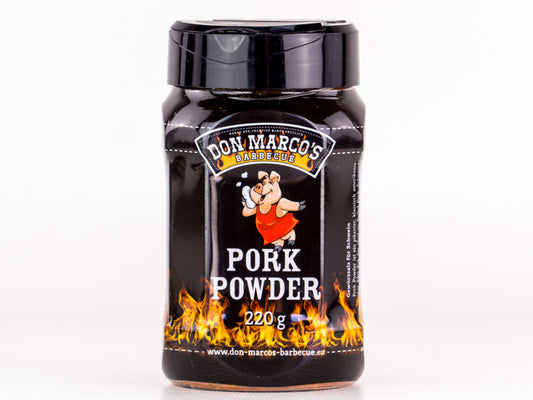 Don Marco's Pork Powder - spicy to hot with very little sugar