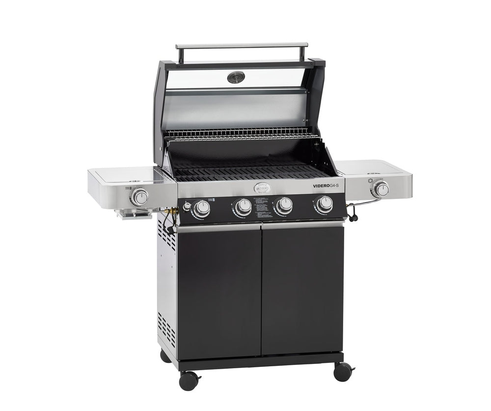 Rösle BBQ-Station Videro G4-S Vario+ schwarz 50mbar the-barbecue-park