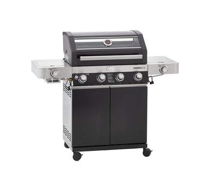 Rösle BBQ-Station Videro G4-S Vario+ schwarz 50mbar the-barbecue-park