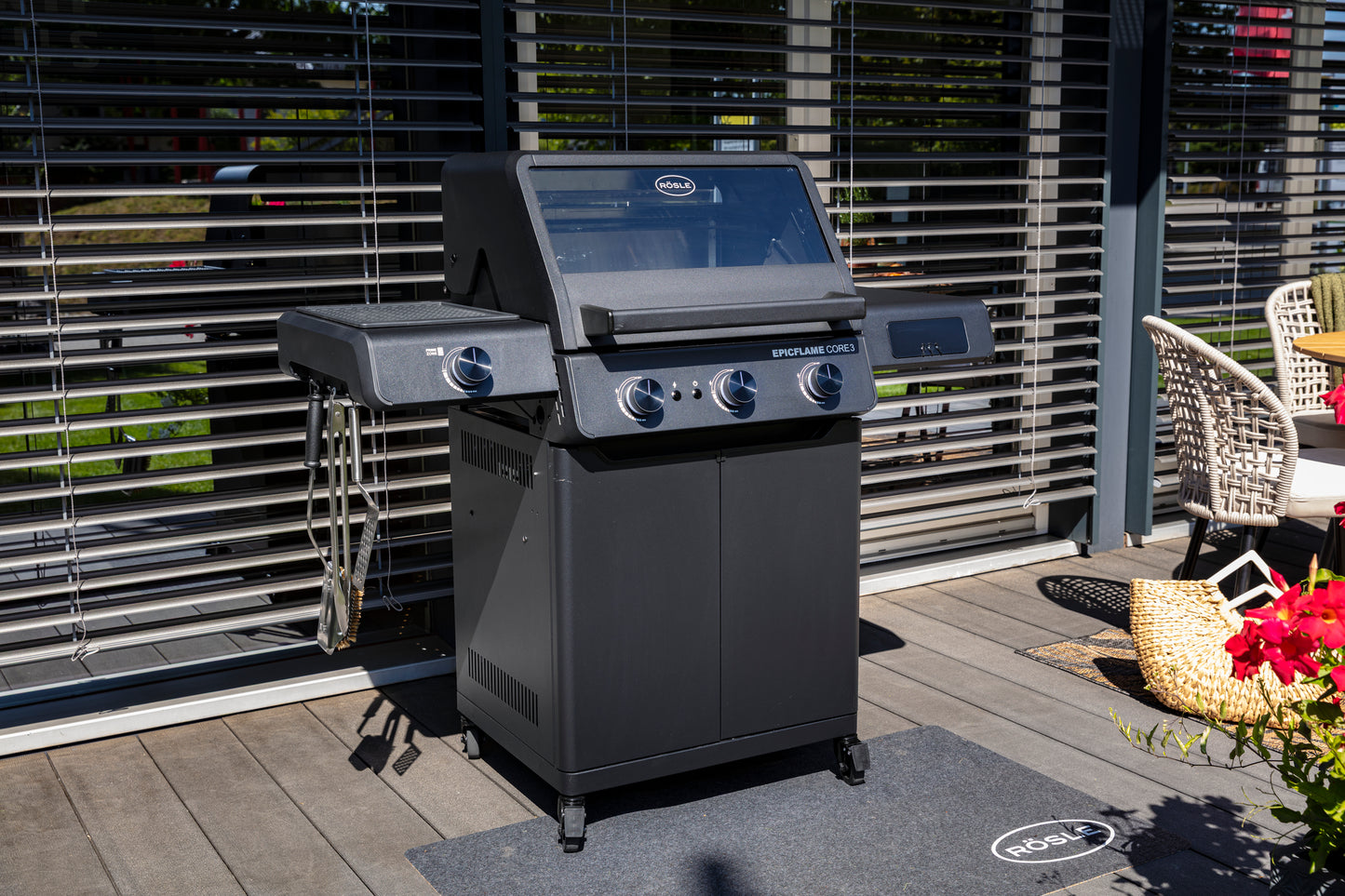 Rösle Gasgrill EPICFLAME CORE 3 50mbar