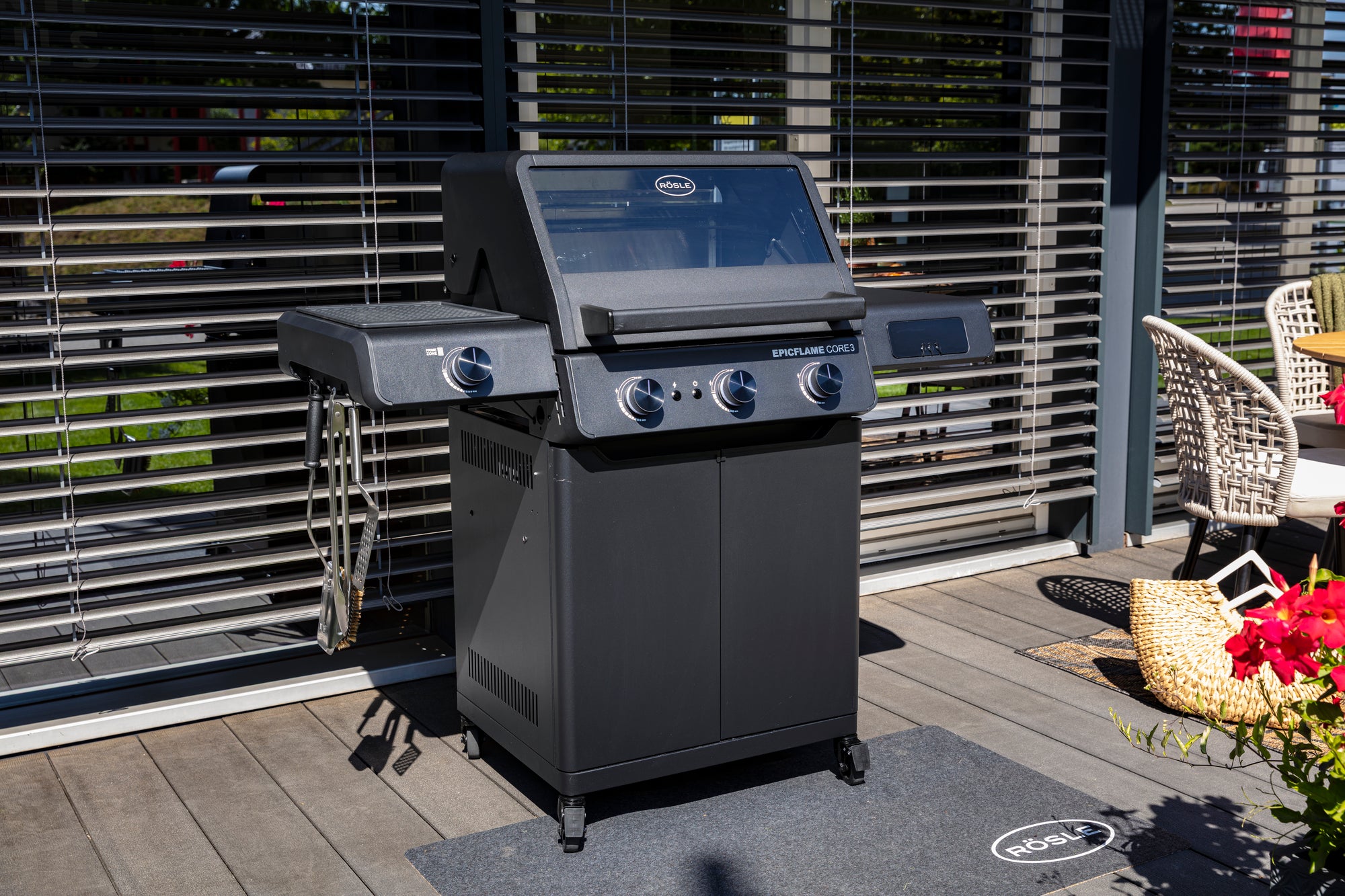 Rösle Gasgrill EPICFLAME CORE 3 50mbar