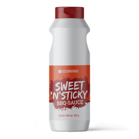 SIZZLEBROTHERS Sweet’n’Sticky BBQ Sauce 500ml Flasche