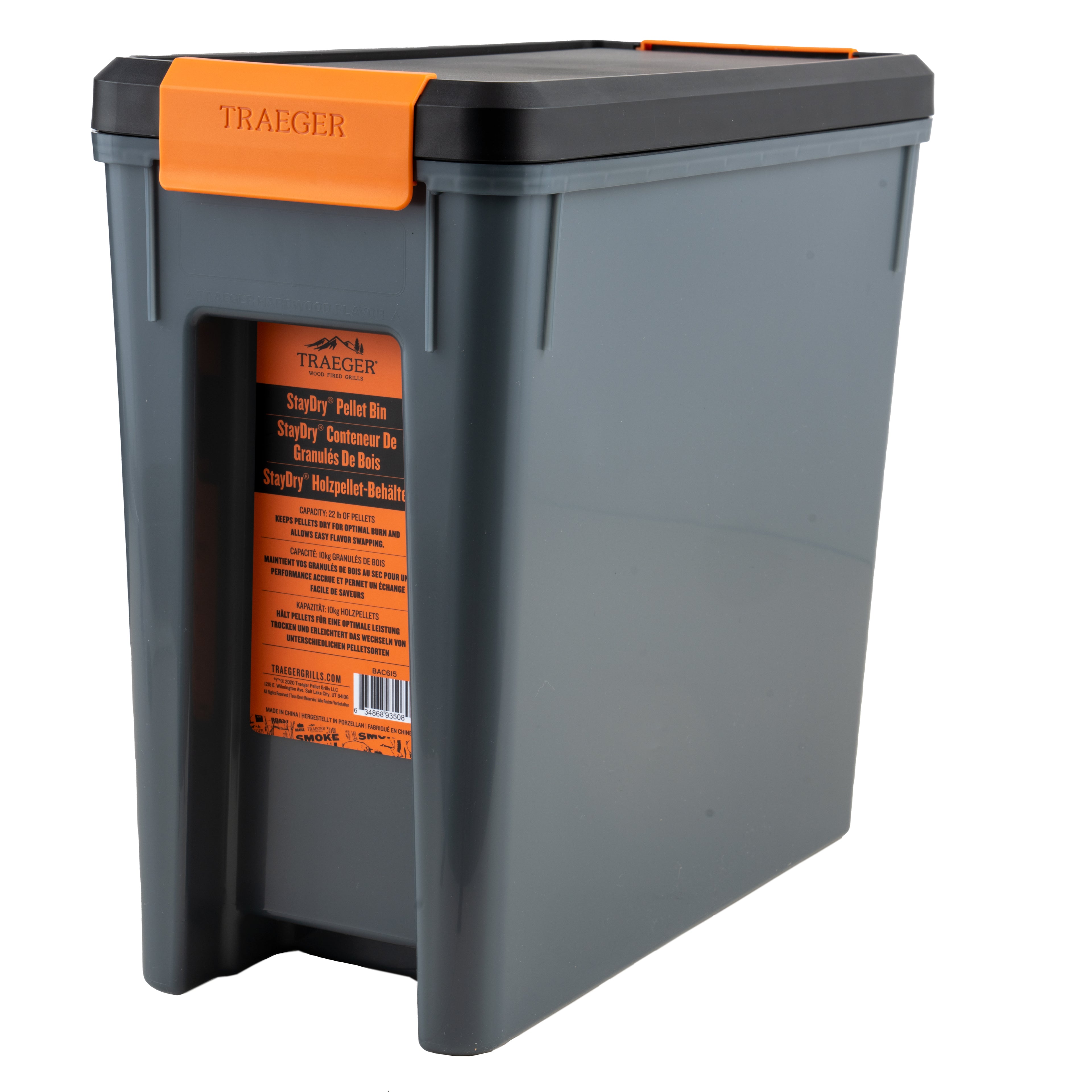 Traeger STAYDRY® HOLZPELLET-BEHÄLTER