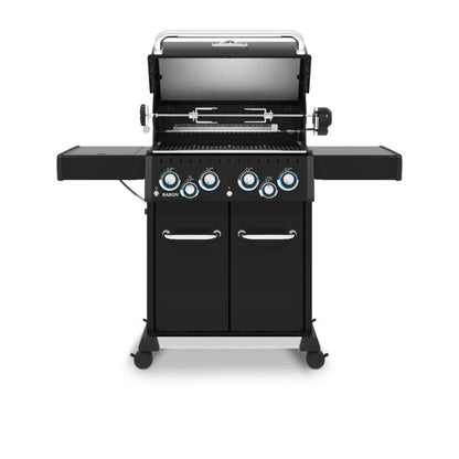 Broil King BARON 490 IR Shadow Gasgrill + inkl. Drehspieß