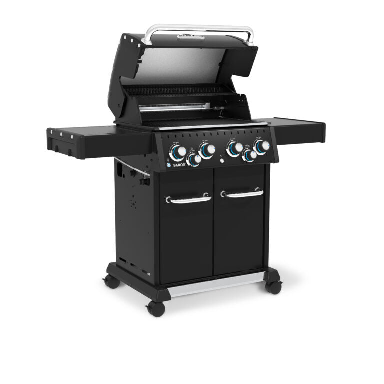 Broil King BARON 490 IR Shadow Gasgrill + inkl. Drehspieß