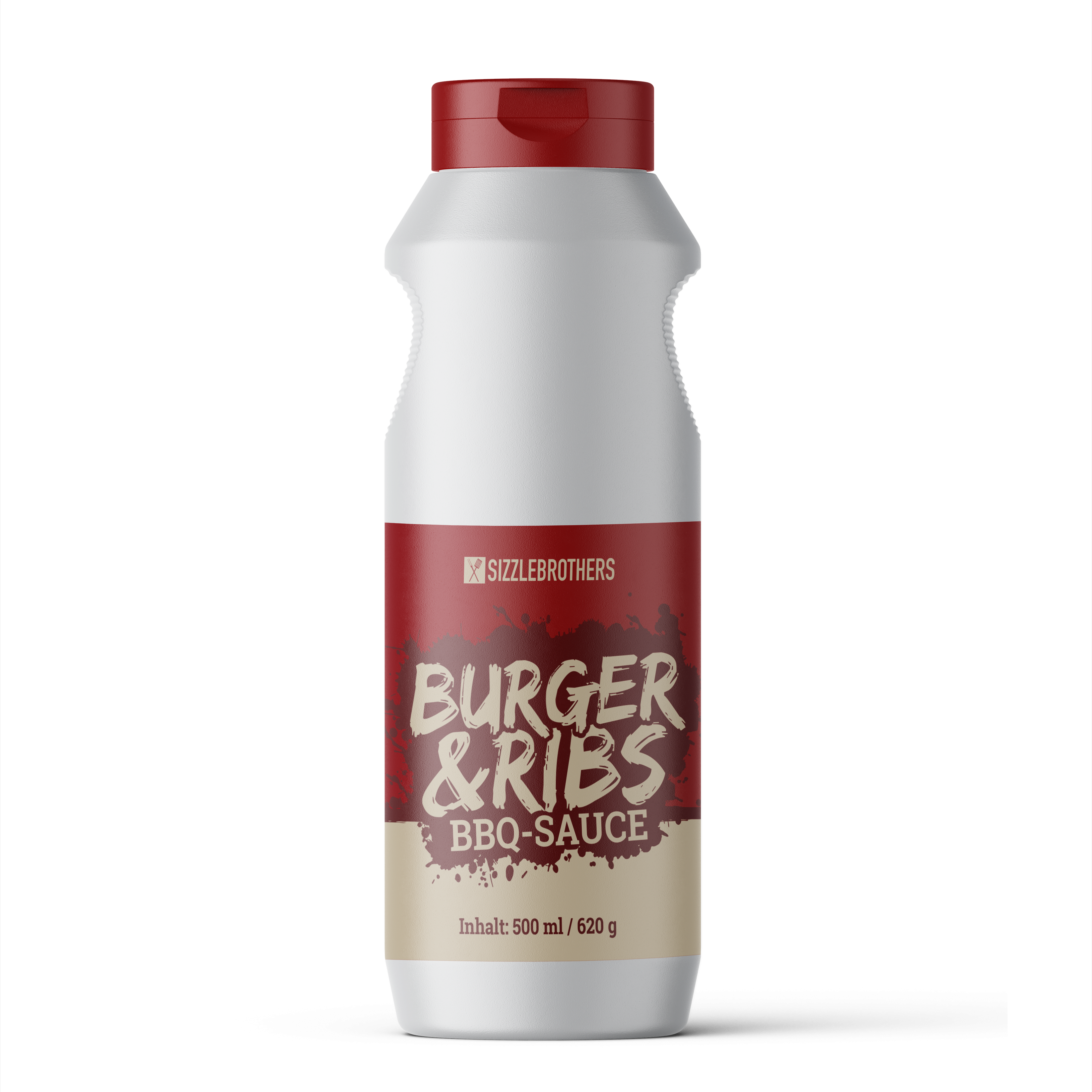 SIZZLEBROTHERS Burger & Ribs BBQ Sauce 500ml Flasche