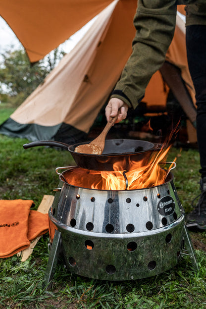 Feuerpfanne fp25 mit Stiel