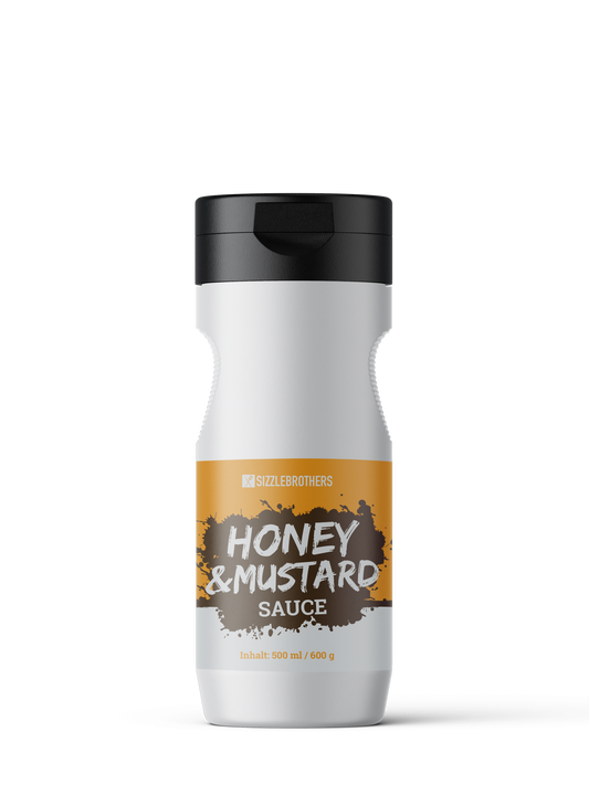 SIZZLEBROTHERS Honey &amp; Mustard BBQ Sauce 250ml bottle